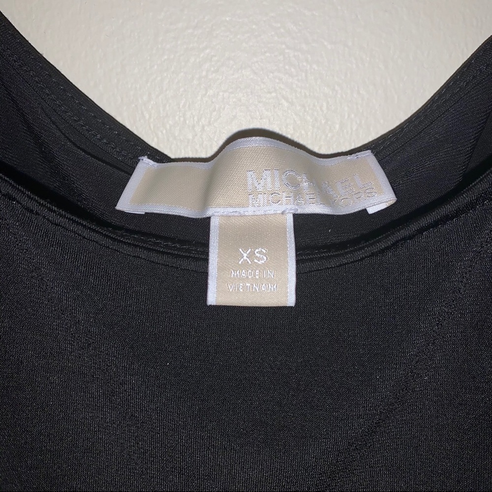 Michael Kors cold shoulder with gold accent dress‎ - Picture 6 of 8